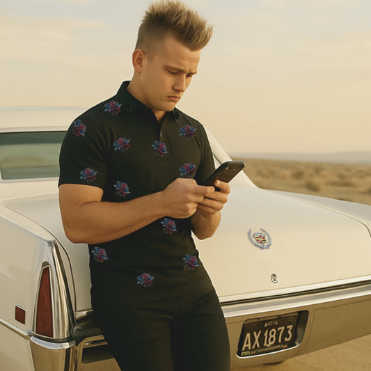 OBSIDIAN POLO | Men's Performance Polo Shirt