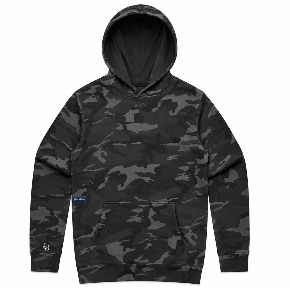 HOS FADE2BLACK CAMO | Premium Mid-Weight Pullover Hoodie