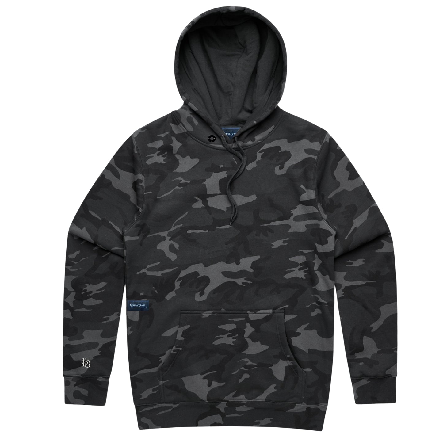 HOS FADE2BLACK CAMO HOODIE | Premium Mid-Weight Pullover