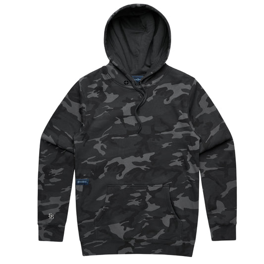 HOS FADE2BLACK CAMO HOODIE | Premium Mid-Weight Pullover